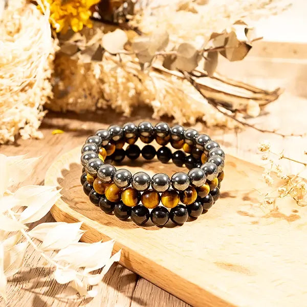 ๐ก๏ธ Triple Protection Bracelet โ Energy, Balance & Inner Strength