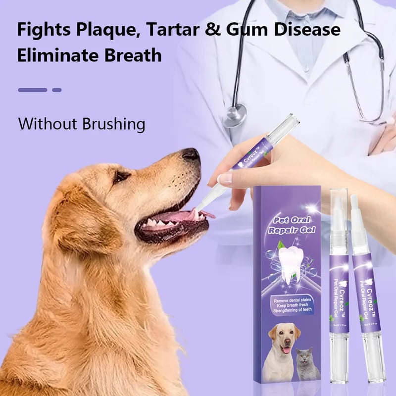 🌈 Pet Oral Repair Gel🔥BUY 1 GET 1 FREE TODAY🌈 Pet Oral Repair Gel